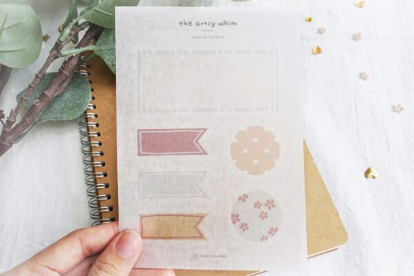 [CLEARANCE] Japanese Patterns Sticker Sheet - Image 3
