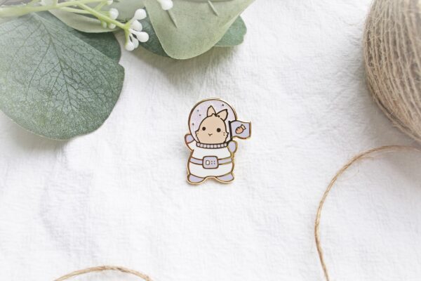 Astro Bun Enamel Pin