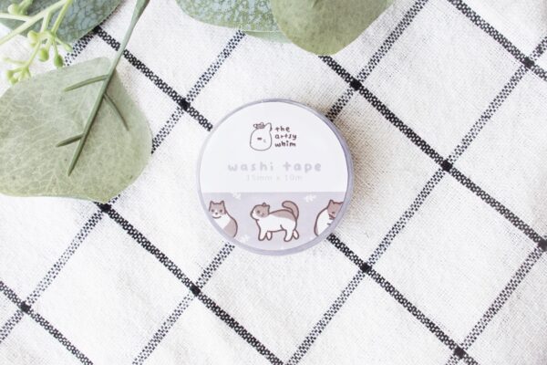 Purple Cat Washi Tape - Image 2